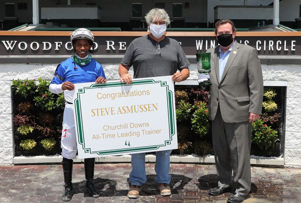 Steve Asmussen - CD All-Time Leading Trainer - Coady Photo