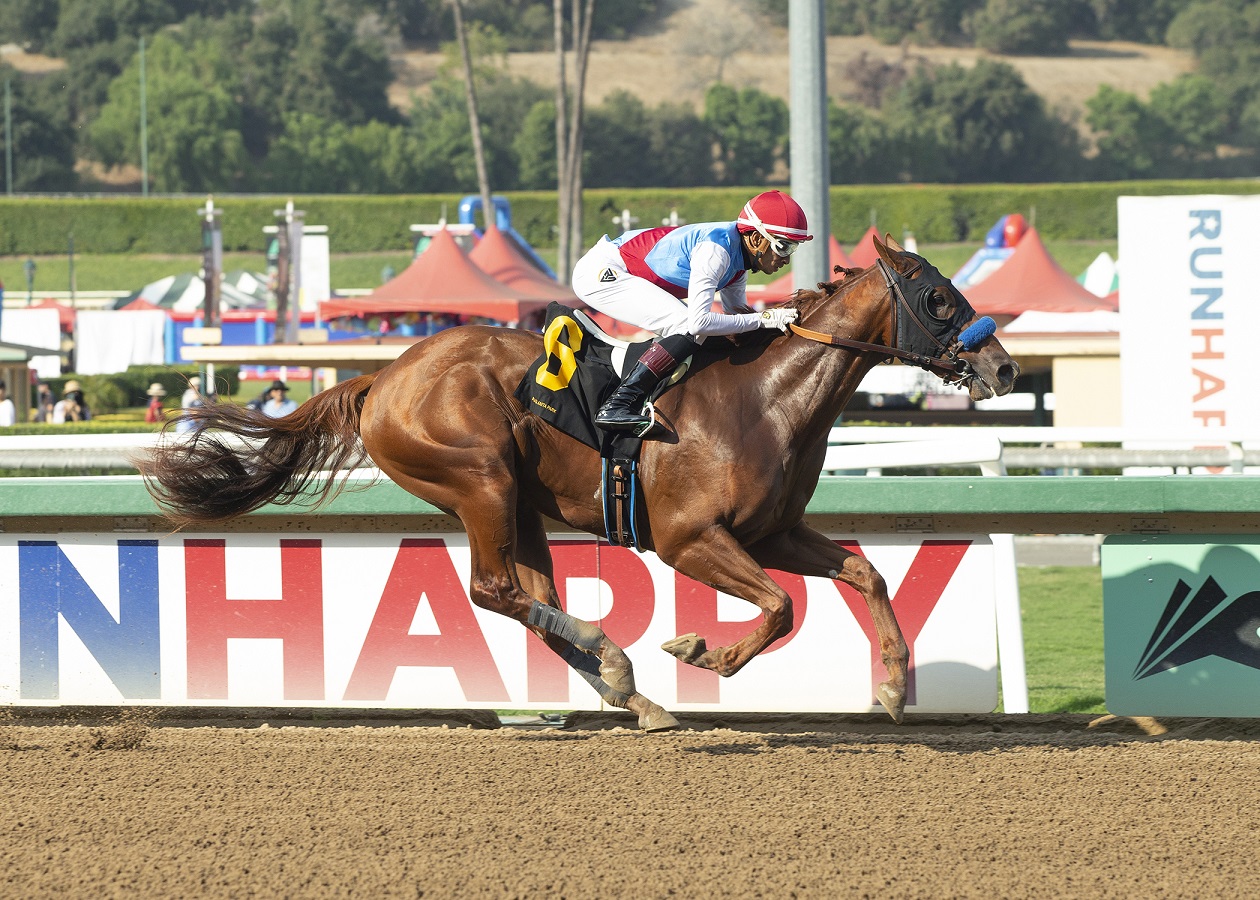 El Robert B. Lewis Stakes cuatro aspirantes, un solo establo