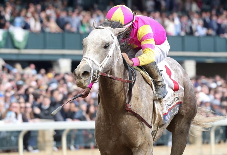 TAPIT TRICE - The Toyota Blue Grass G1 - 99th Running - 04-08-23 - R09 - Keeneland Race Course - Coady Photo