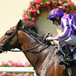 Illinois (Ryan Moore) wins the Queens Vase at Ascot Racecourse Photo © Megan Coggin / Francesca Altoft