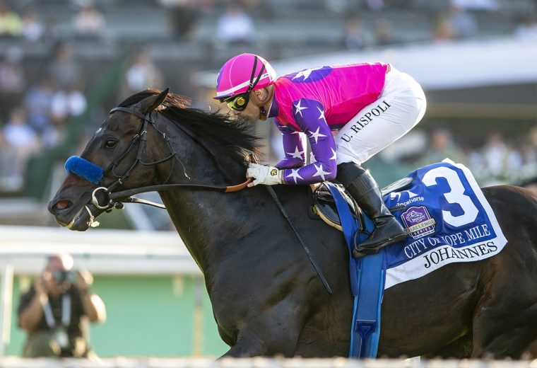 Johannes - City of Hope Mile Stakes G2T - Benoit Photo