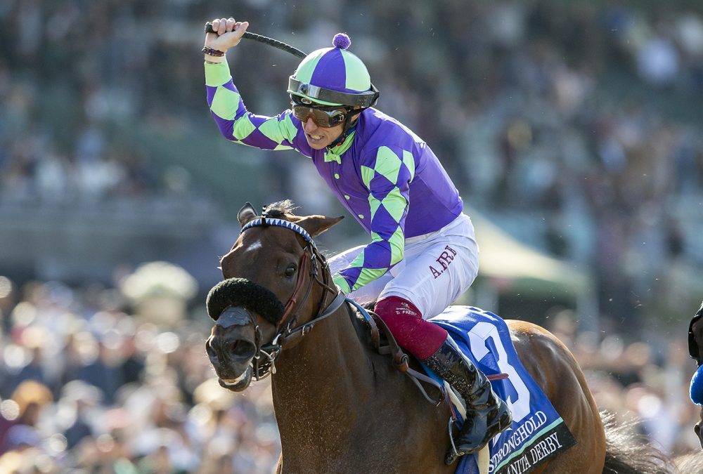 Stronghold - Santa Anita Derby G1 - Benoit Photo