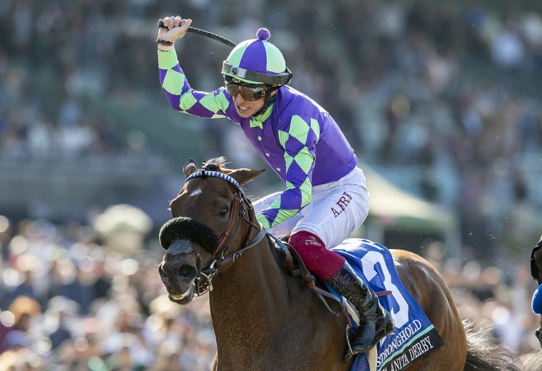 Stronghold - Santa Anita Derby G1 - Benoit Photo