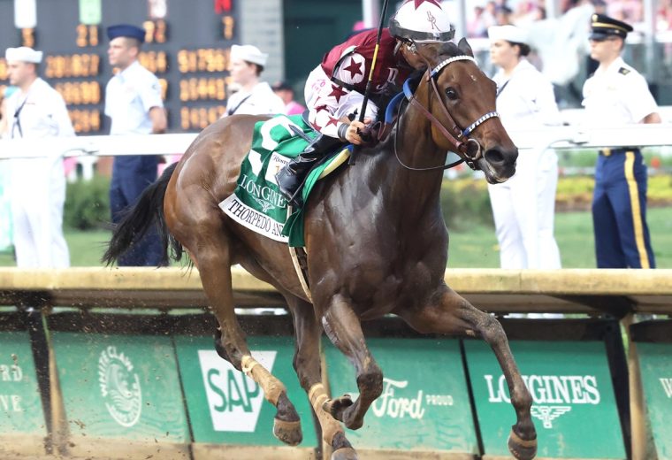 Thorpedo Anna - Kentucky Oaks G1 - Coady Media