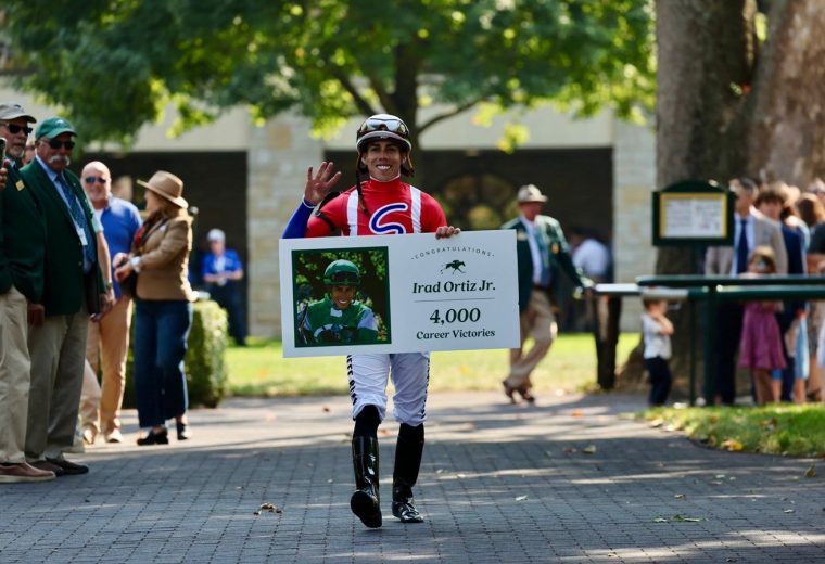 Irad Ortiz Jr. 4000 Wins - Coady Media