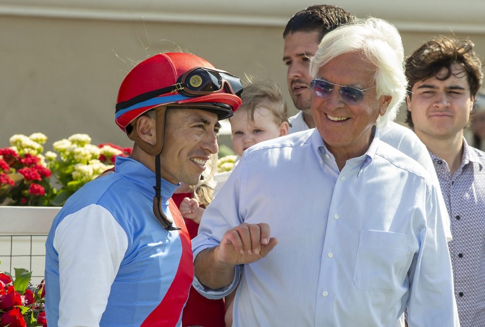 Juan Hernandez y Bob Baffert - Benoit Photo