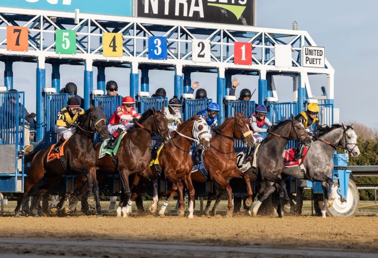 Poster - Remsen Stakes G2 Start - Coglianese Photo