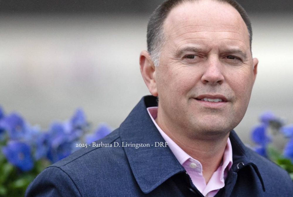 Chad Brown - Barbara D. Livingston - Daily Racing Form