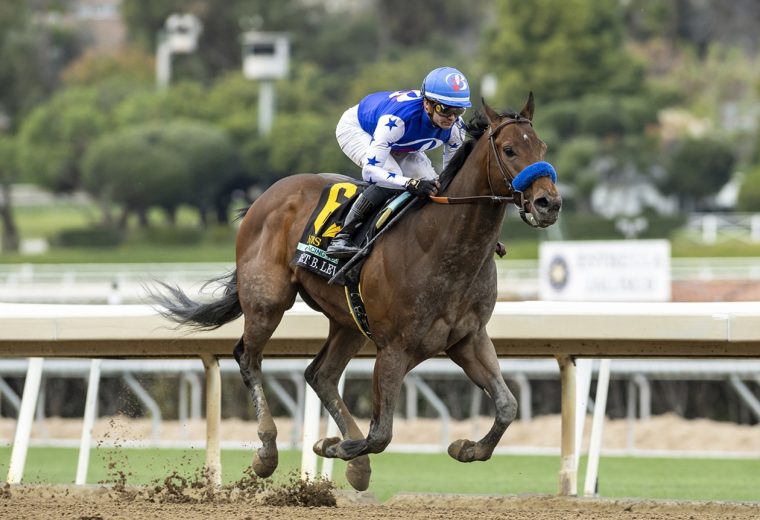 Nysos - Robert B. Lewis Stakes G3 - Benoit Photo