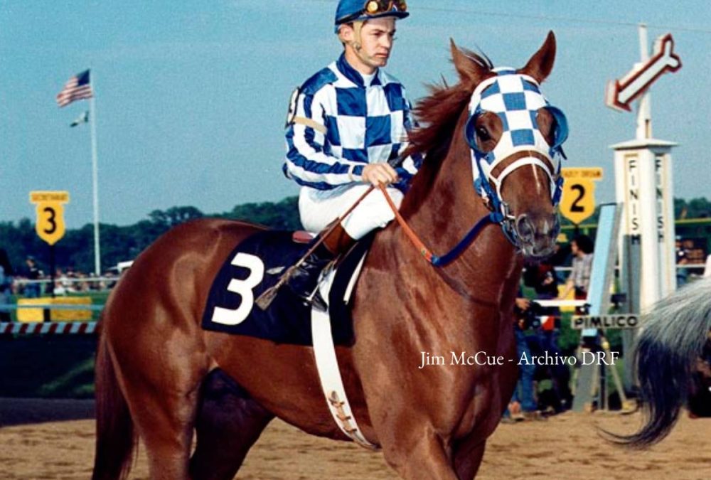 Secretariat - Preakness 1973 - Jim McCue - Archivo Daily Racing Form