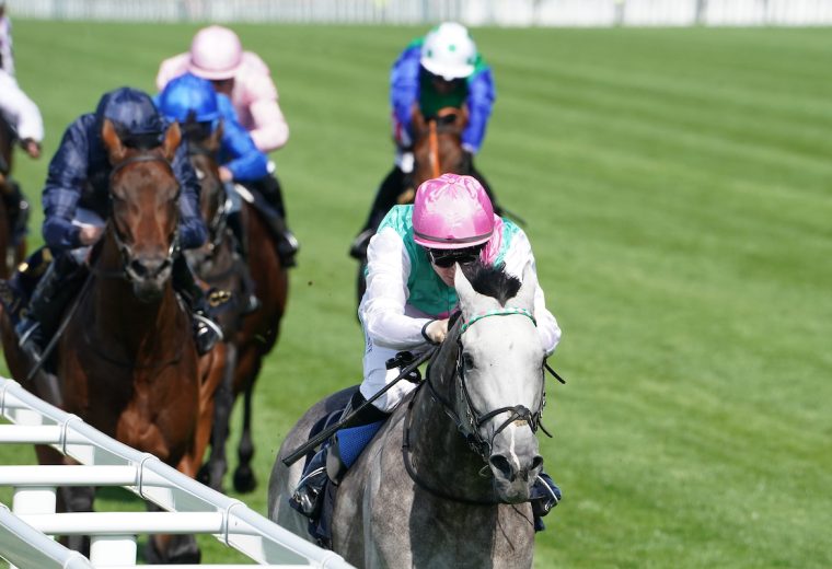 Field Of Gold wins the St James’s Palace Stakes (credit: Megan Coggin – Ascot Media)