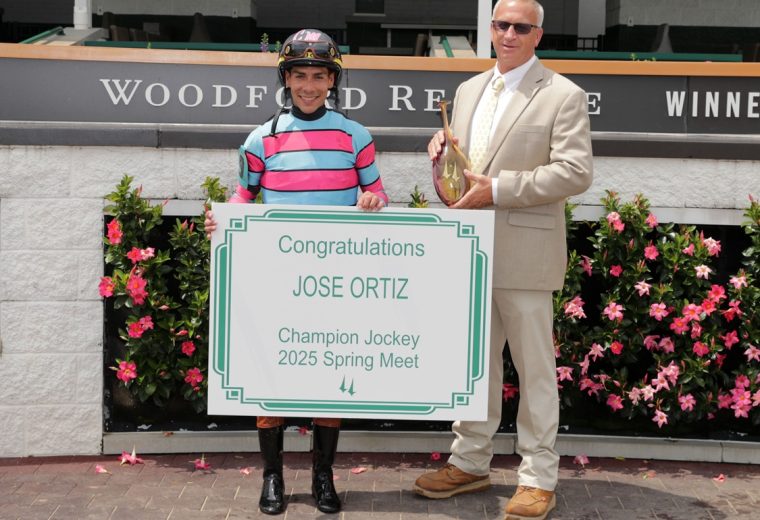 Jose Ortiz champ Spring Meet - Coady Media