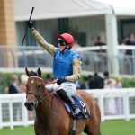 Lazzat after winning the Queen Elizabeth II Jubilee Stakes (credit: Megan Coggin-Ascot Media)