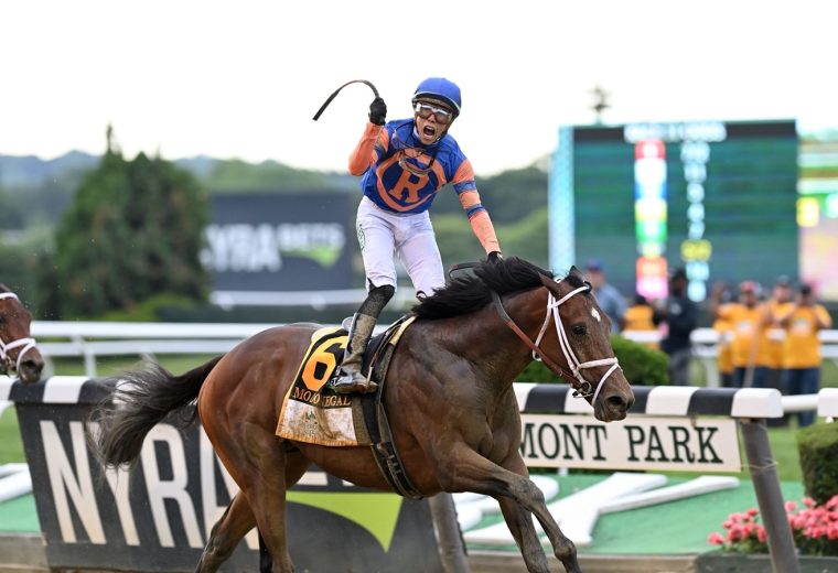 Mo Donegal - Irad Ortiz Jr. - Belmont Stakes 2022 - Coglianese Photo