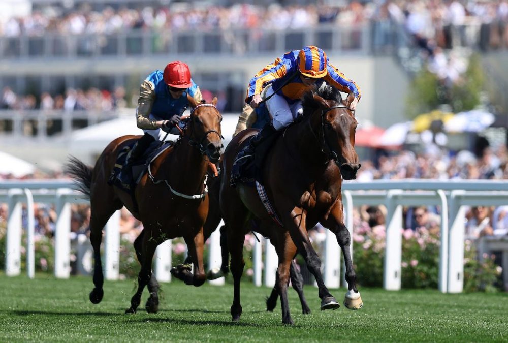 True Love wins the Queen Mary Stakes (credit: Megan Coggin-Ascot Media)