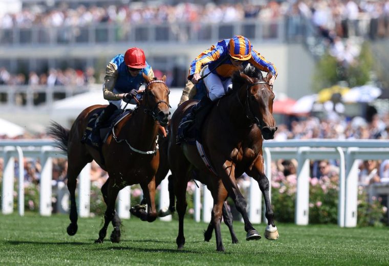 True Love wins the Queen Mary Stakes (credit: Megan Coggin-Ascot Media)