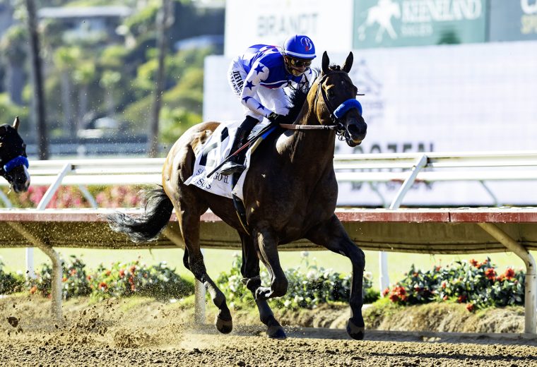 Nysos - San Diego Handicap G2 - Del Mar, CA. - Benoit Photo