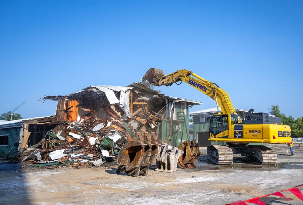 Pimlico demolition - Jim McCue - Maryland Jockey Club