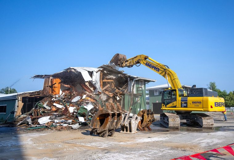 Pimlico demolition - Jim McCue - Maryland Jockey Club