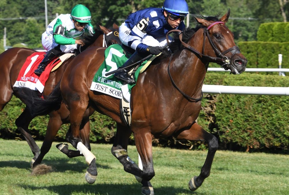Test Score the Belmont Derby credit Janet Garaguso - Coglianese Photo