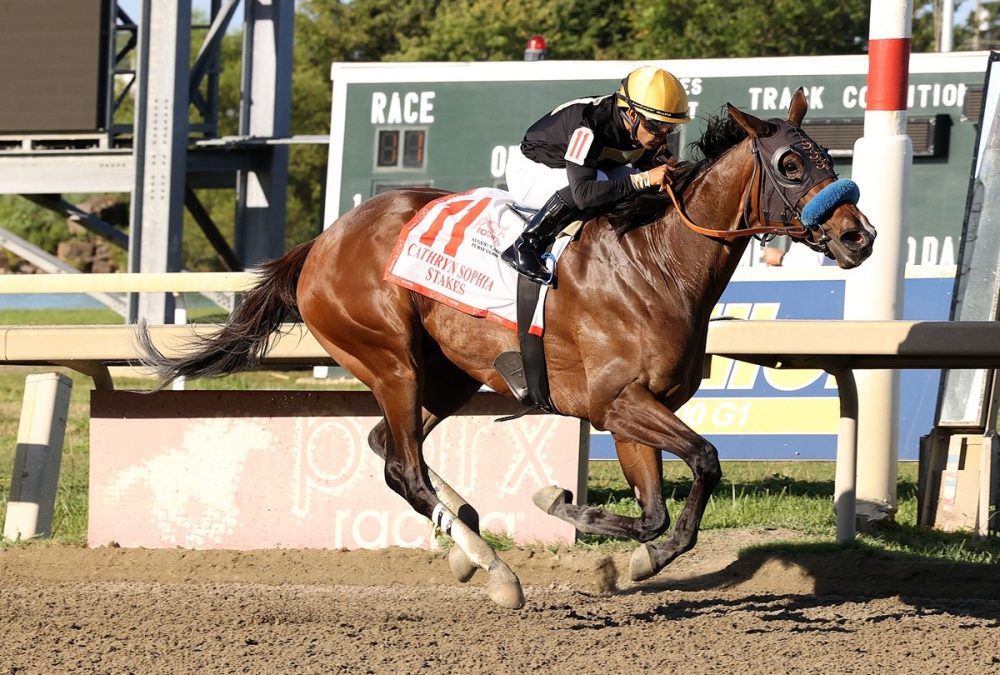 Dry Powder - Cathryn Sophia Stakes - Parx Racing - Nikki Sherman/EQUI-PHOTO