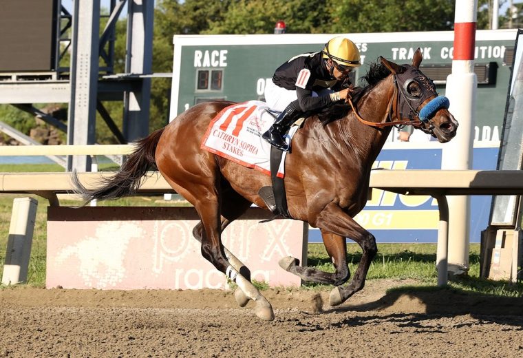 Dry Powder - Cathryn Sophia Stakes - Parx Racing - Nikki Sherman/EQUI-PHOTO