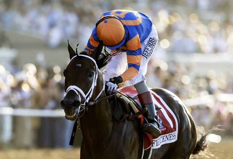 Fierceness $1,000,000 Pacific Classic G1- Del Mar CA. - © BENOIT PHOTO
