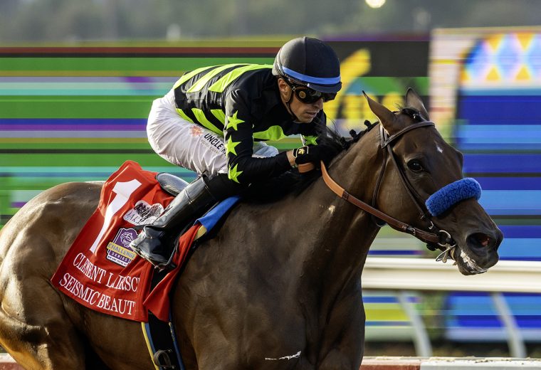 Seismic Beauty – Grade I, $400,000 Clement L. Hirsch Stakes -Del Mar Thoroughbred Club, Del Mar CA. – © BENOIT PHOTO