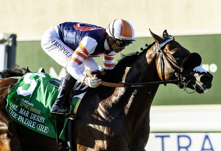The Padre - Grade II, $300,000 Del Mar Derby - Del Mar CA. -© BENOIT PHOTO