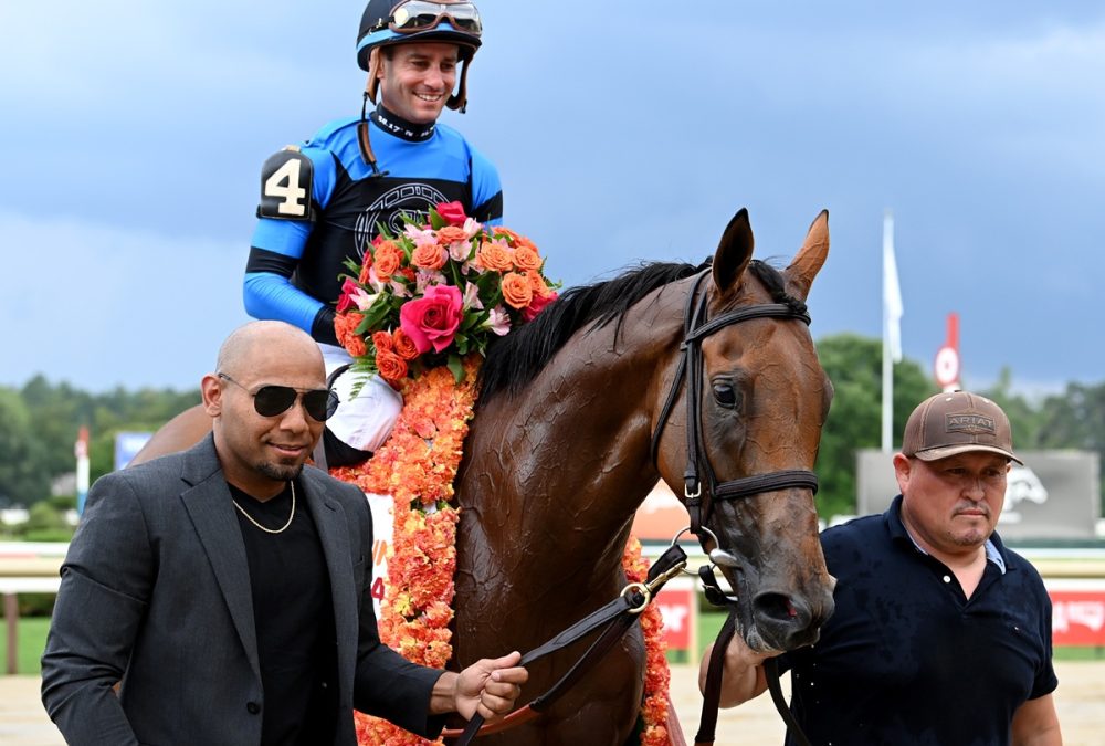 Flavien Prat - Saratoga - credit Susie Raisher - Coglianese Photo