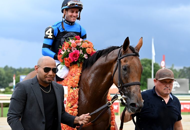 Flavien Prat - Saratoga - credit Susie Raisher - Coglianese Photo