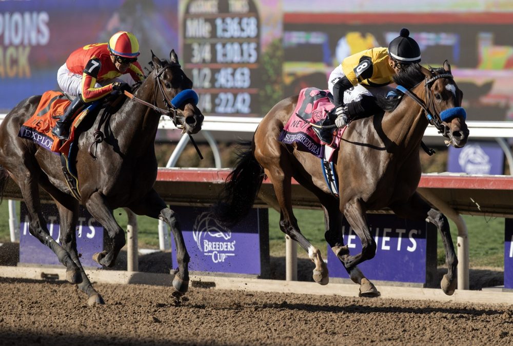 Super Corredora - BC Juvenile Fillies - Barbara D. Livingston - Daily Racing Form