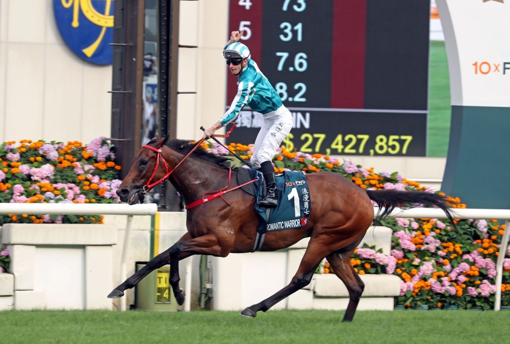 Romantic Warrior - Credit Hong Kong Jockey Club