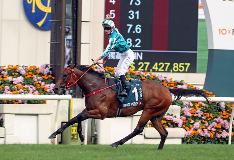 Romantic Warrior - Credit Hong Kong Jockey Club