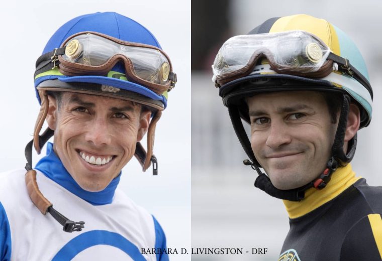 Irad Ortiz Jr. - Flavien Prat - Barbara D. Livingston - Daily Racing Form
