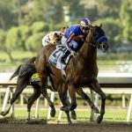 Plutarch - Grade III $100,000 Robert B. Lewis Stakes - Santa Anita Park - Benoit Photo