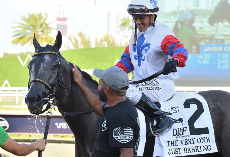 Javier Castellano - The Very One Stakes - Lauren King / Coglianese Photo
