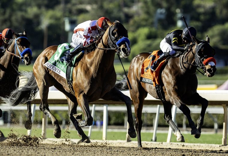 Potente – San Felipe Stakes G2 – Santa Anita Park – Benoit Photo