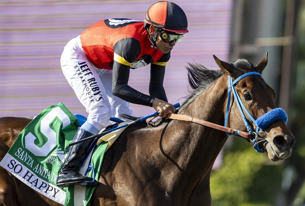 So Happy – Santa Anita Derby G1 – Benoit Photo – California