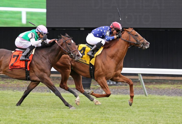 Neat – Cliff Hanger Stakes – Monmouth Park – Photo By Ryan Denver/EQUI-PHOTO