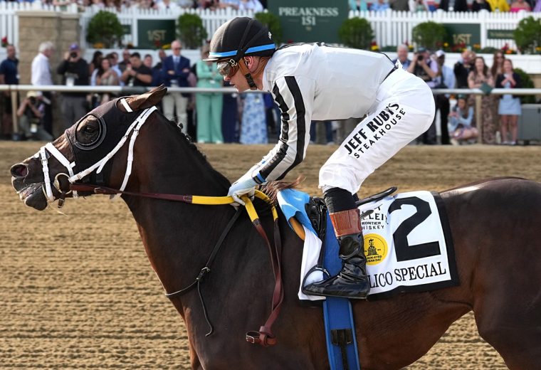 NAVAJO WARRIOR - PHOTO: Jeffrey Snyder/The Maryland Jockey Club