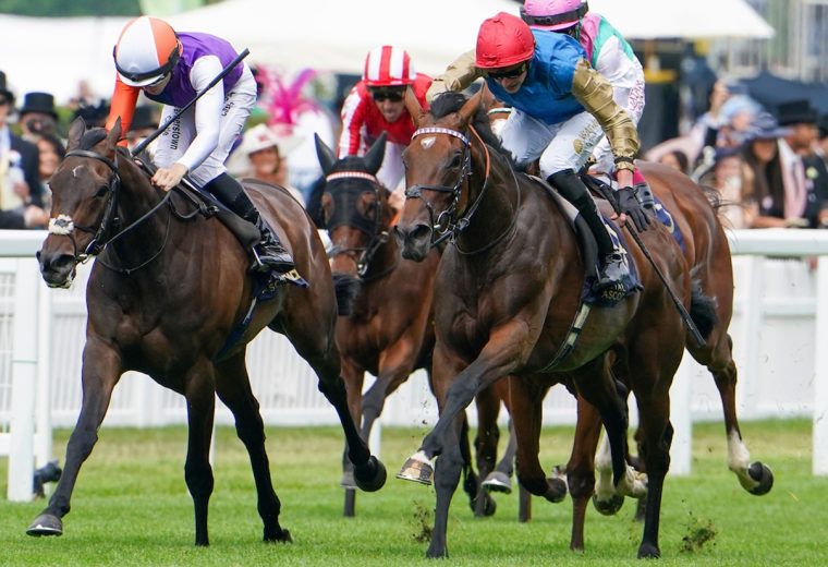 Earth Shot wins the Ribblesdale Stakes (credit: Megan Rose Photography)