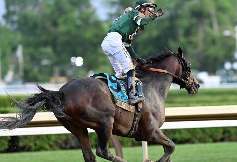 Golden Tempo - the Belmont Stakes - Coglianese Photo