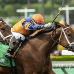 Lilo Lil and jockey Emisael Jaramillo – BENOIT PHOTO