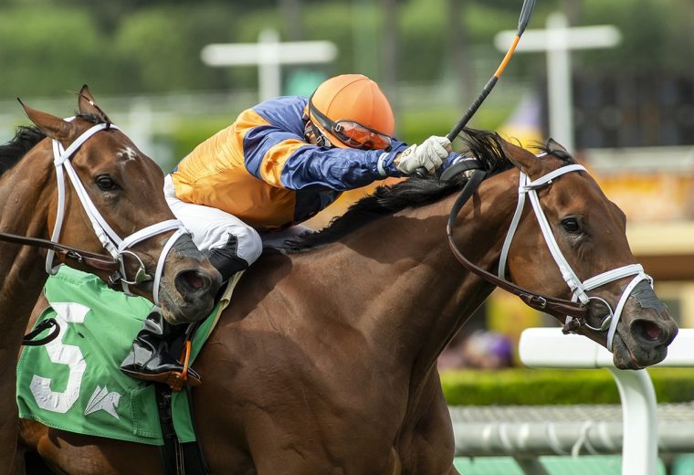 Lilo Lil and jockey Emisael Jaramillo – BENOIT PHOTO