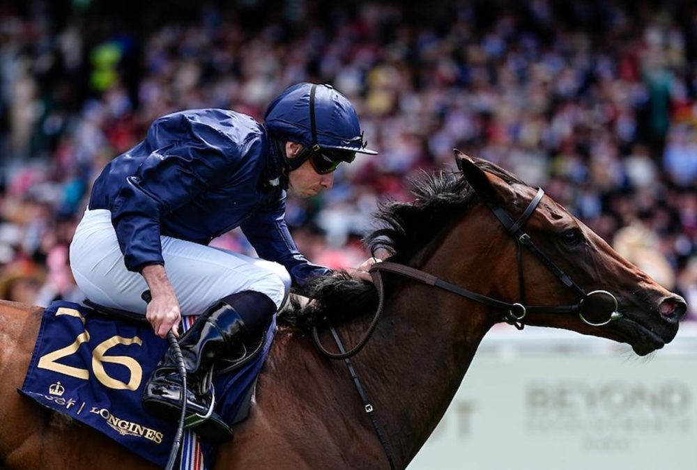 Victorious wins the Queen Mary Stakes (credit: Megan Rose Photography)