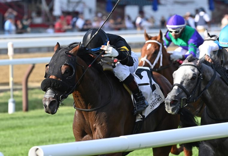 Heeeres Johnny the Saranac Stakes - credit Chelsea Durand
