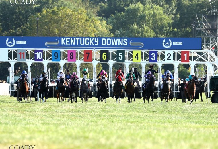 Kentucky Downs start - Coady Media