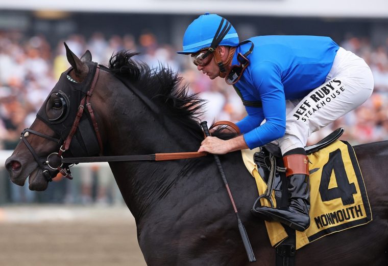 Knightsbridge - Grade III Monmouth Cup at Monmouth Park Racetrack - Photo By Ryan Denver/EQUI-PHOTO