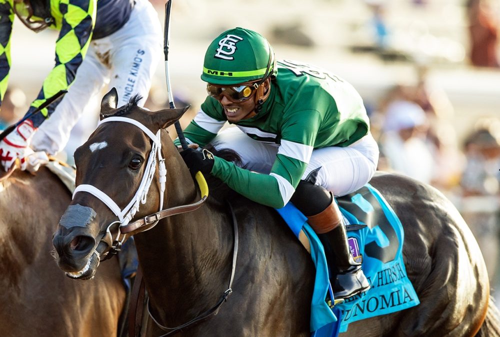 Eunomia - Clement L. Hirsch Stakes G1 - Mar CA. © BENOIT PHOTO
